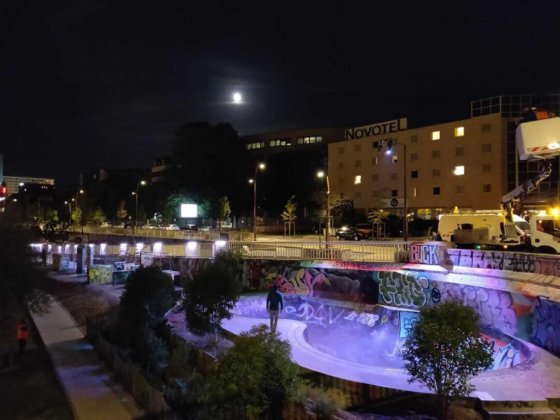 Skatepark à Nantes