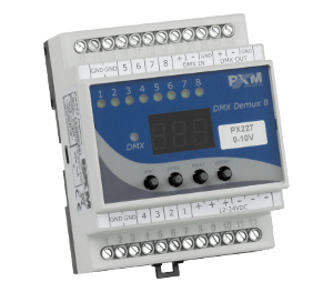 PX227 / interface DMX 0-10V