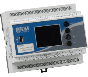 PX235 / interface 0-10V DMX