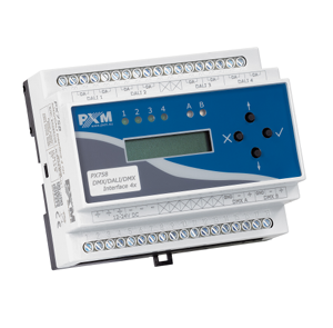 PX758 DMX / DALI / DMX Interface 4x