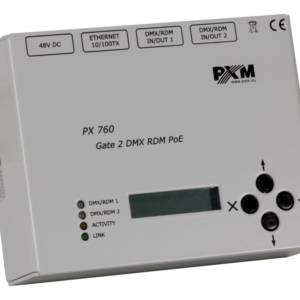 PX760-3 Gate 2 DMX RDM PoE